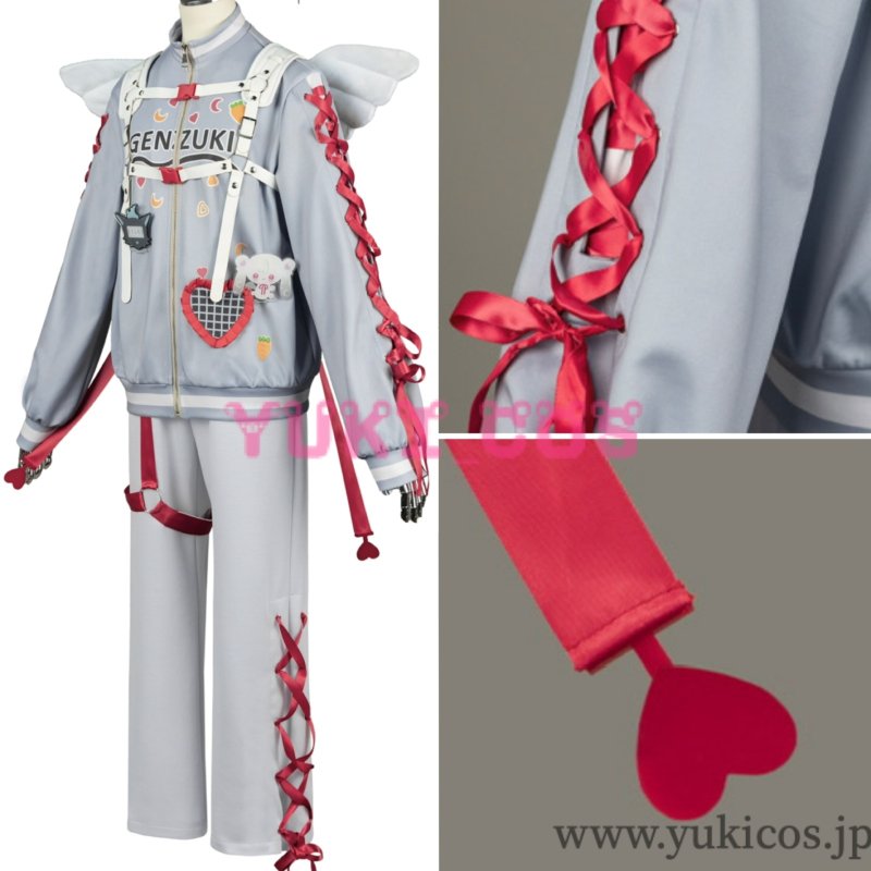 画像3: Vtuber　にじさんじ　Angelic Dream　弦月藤士郎　コスプレ衣装　送料無料 (3)