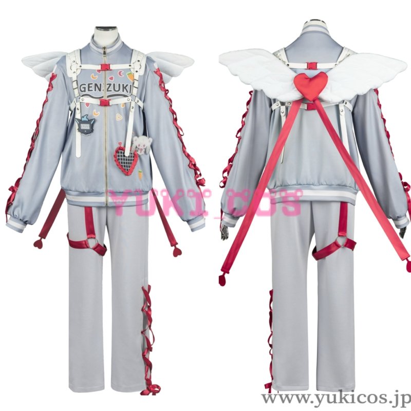 画像1: Vtuber　にじさんじ　Angelic Dream　弦月藤士郎　コスプレ衣装　送料無料 (1)