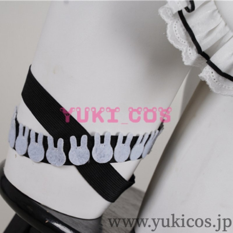 画像14: Vtuber　ホロライブ　ホロナツパラダイス　海の家の可愛いウェイトレスさん！　兎田ぺこら　コスプレ衣装　送料無料 (14)