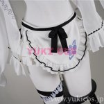 画像11: Vtuber　ホロライブ　ホロナツパラダイス　海の家の可愛いウェイトレスさん！　兎田ぺこら　コスプレ衣装　送料無料 (11)