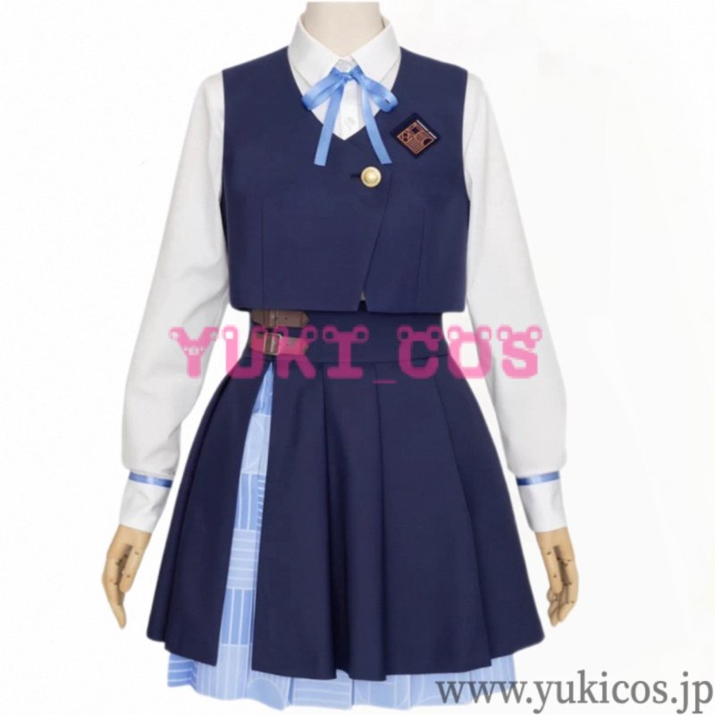 画像1: 学園アイドルマスター　学マス　特訓　秦谷美鈴　はたやみすず　制服　コスプレ衣装　送料無料 (1)