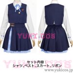 画像2: 学園アイドルマスター　学マス　特訓　秦谷美鈴　はたやみすず　制服　コスプレ衣装　送料無料 (2)