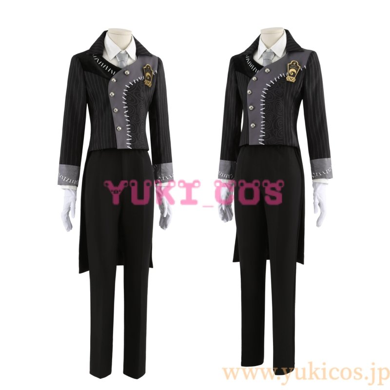 画像3: ツイステッドワンダーランド　ツイステ　Lost in the Book with Tim Burton's The Nightmare Before Christmas　始まりのハロウィン　ナイトメアハロウィン2024　Jade　ジェイドリーチ　コスプレ衣装　送料無料 (3)