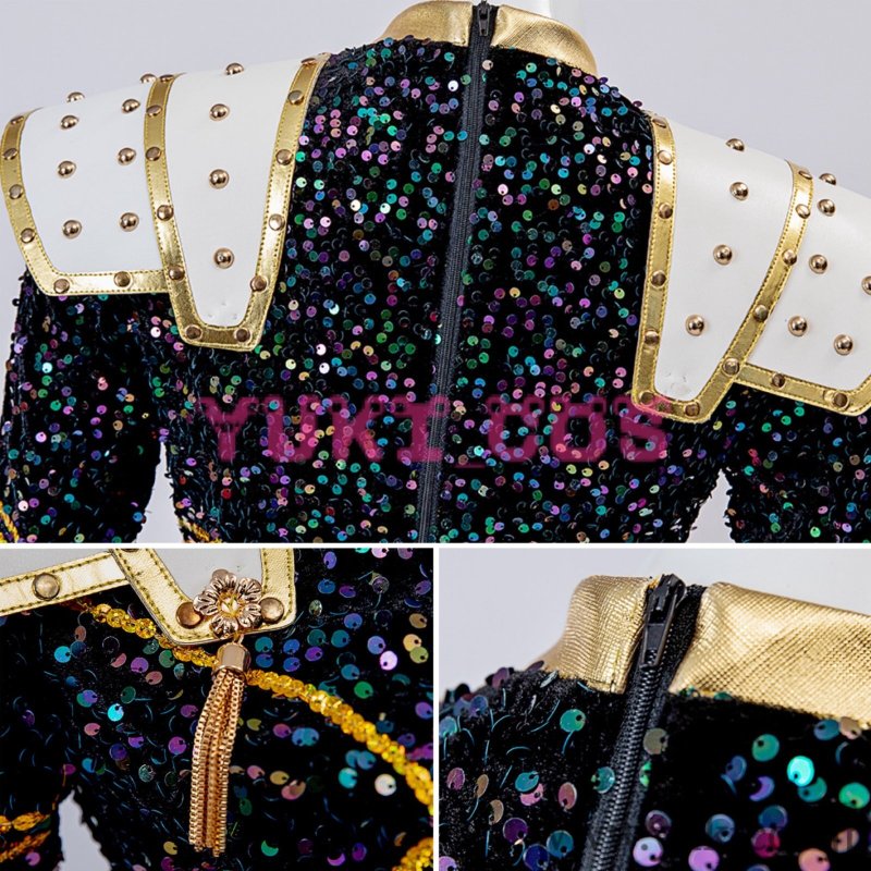 画像7: KPOPガールズ! デーモン・ハンターズ　KPop Demon Hunters　ゾーイ　Golden　コスプレ衣装　送料無料　新バージョン (7)