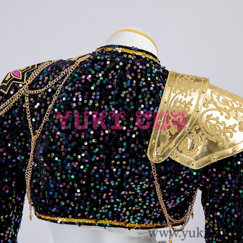 画像7: KPOPガールズ! デーモン・ハンターズ　Kpop Demon Hunters　Rumi　ルミ　Golden コスプレ衣装　送料無料　新バージョン (7)