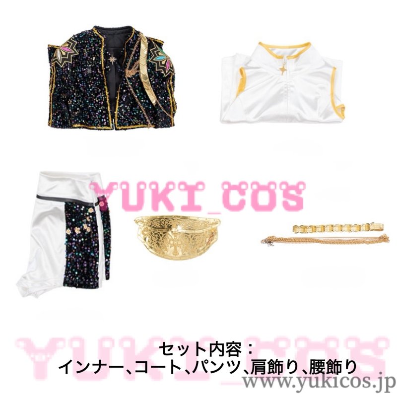 画像2: KPOPガールズ! デーモン・ハンターズ　Kpop Demon Hunters　Rumi　ルミ　Golden コスプレ衣装　送料無料　新バージョン (2)