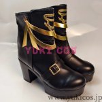 画像4: ツイステッドワンダーランド　ツイステ　ステージインプレイフルランド〜踊る人形と幻の遊園地　Leona　レオナ　SR/プレイフル・ドレス　コスプレ靴　送料無料 (4)