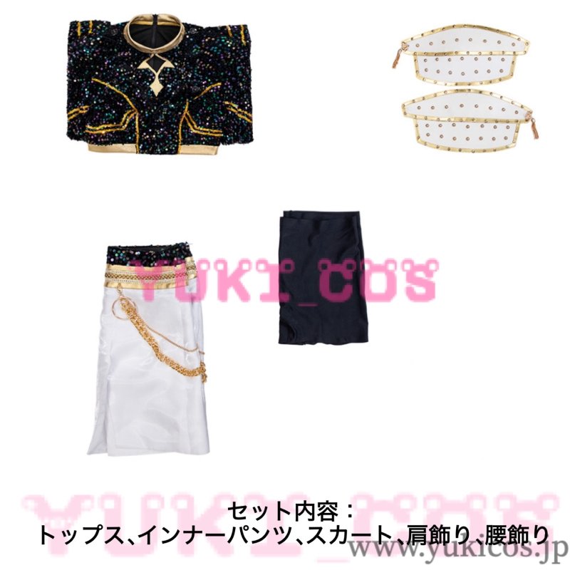 画像2: KPOPガールズ! デーモン・ハンターズ　KPop Demon Hunters　ゾーイ　Golden　コスプレ衣装　送料無料　新バージョン (2)