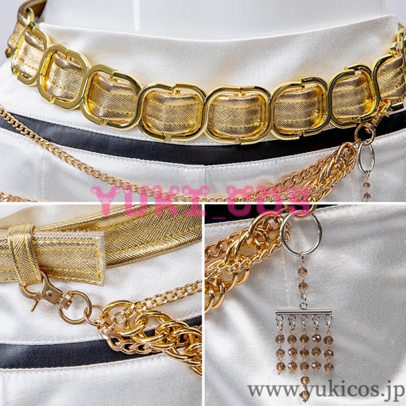 画像11: KPOPガールズ! デーモン・ハンターズ　Kpop Demon Hunters　Rumi　ルミ　Golden コスプレ衣装　送料無料　新バージョン (11)