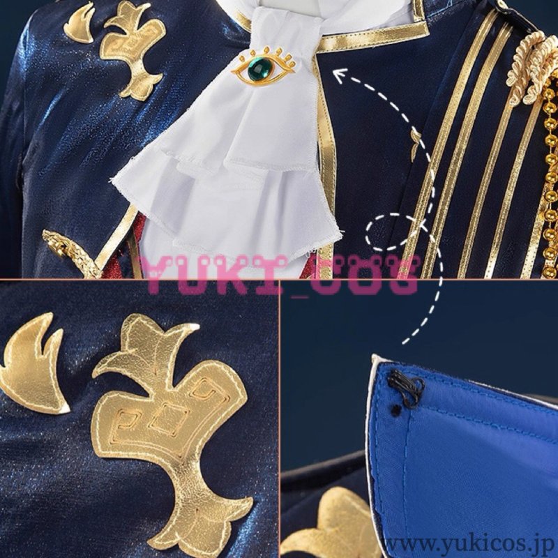 画像4: Vtuber　にじさんじ　5th Anniversary　LIVE　SYMPHONIA　Joe Rikiichi　ジョー・力一　コスプレ衣装　送料無料 (4)