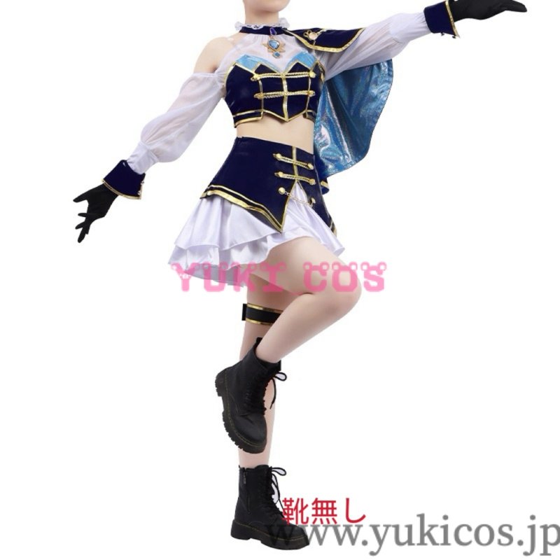 画像1: Vtuber　にじさんじ　FANTASIA　4周年ライブ　相羽ういは　コスプレ衣装　送料無料 (1)