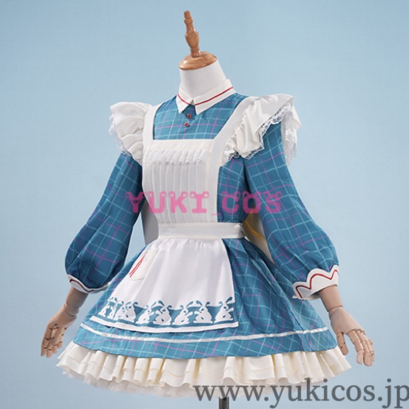 画像4: 明日方舟　Arknights　アークナイツ×大白兔奶糖　甜憶回響　Amiya　アーミヤ　コスプレ衣装　送料無料 (4)