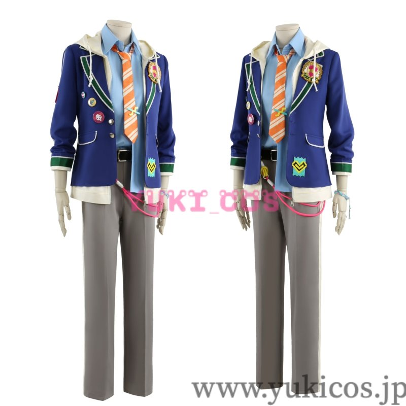 画像3: あんさんぶるスターズ！！　あんスタ　SELECTION 10 UNIT SONG 第一弾　僕のウィーク・ポイント　姫宮桃李　高峯翠　仙石忍　白鳥藍良　葵ひなた　真白友也　春川宙　コスプレ衣装　送料無料 (3)