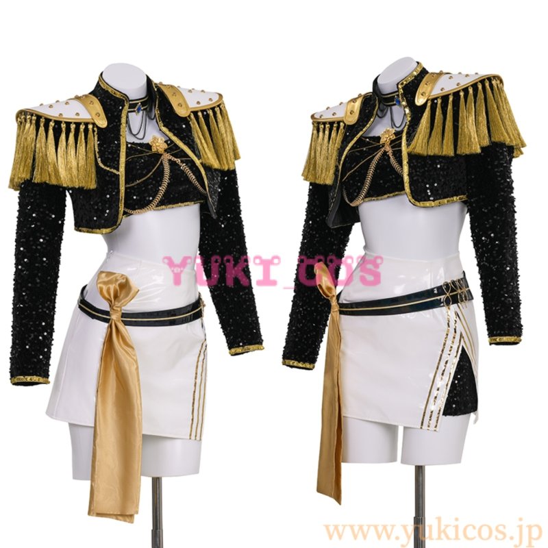 画像3: KPOPガールズ! デーモン・ハンターズ　KPop Demon Hunters　ミラ　Golden　コスプレ衣装　送料無料 (3)