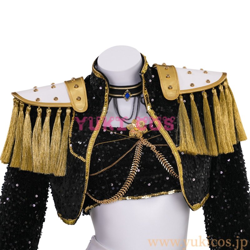 画像4: KPOPガールズ! デーモン・ハンターズ　KPop Demon Hunters　ミラ　Golden　コスプレ衣装　送料無料 (4)