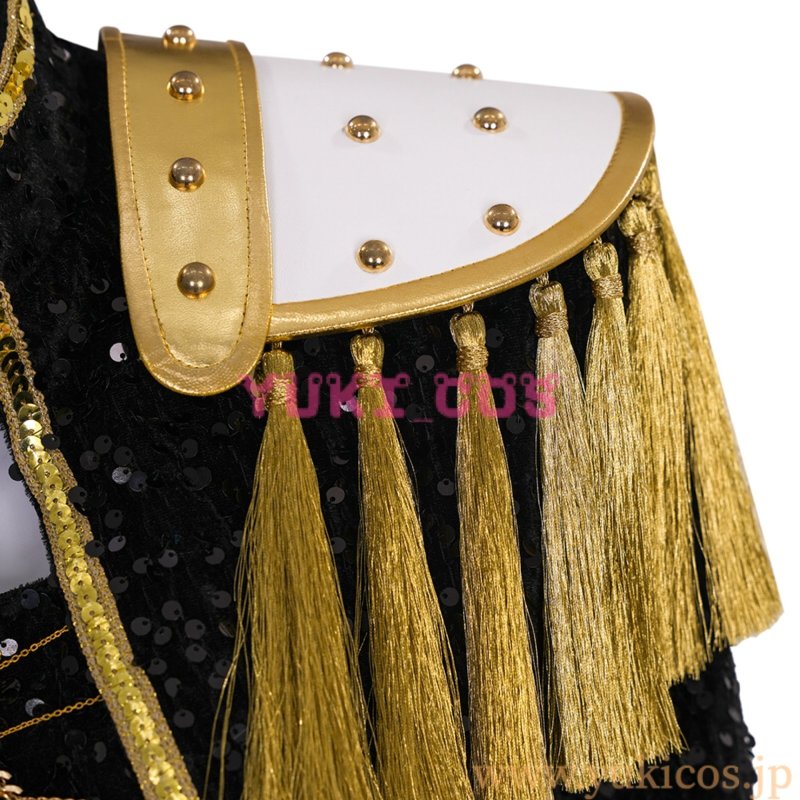 画像5: KPOPガールズ! デーモン・ハンターズ　KPop Demon Hunters　ミラ　Golden　コスプレ衣装　送料無料 (5)