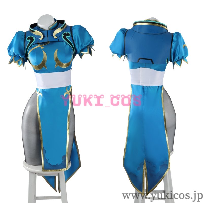 画像1: オーバーウォッチ 2xストリートファイター6　OVERWATCH 2 X STREET FIGHTER 6　Juno Skin Chun-Li　ジュノ　春麗　コスプレ衣装　送料無料 (1)