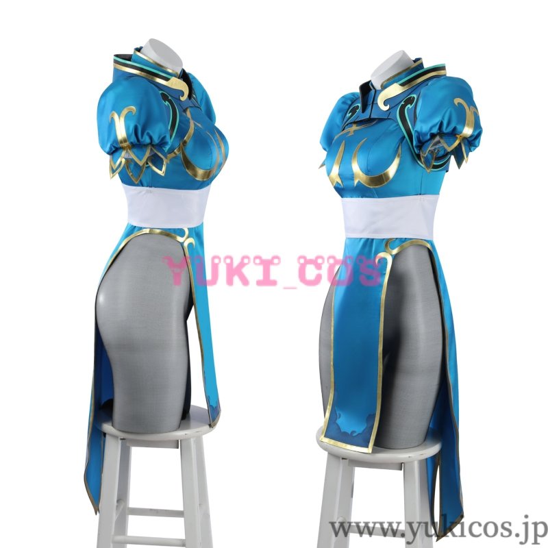 画像3: オーバーウォッチ 2xストリートファイター6　OVERWATCH 2 X STREET FIGHTER 6　Juno Skin Chun-Li　ジュノ　春麗　コスプレ衣装　送料無料 (3)