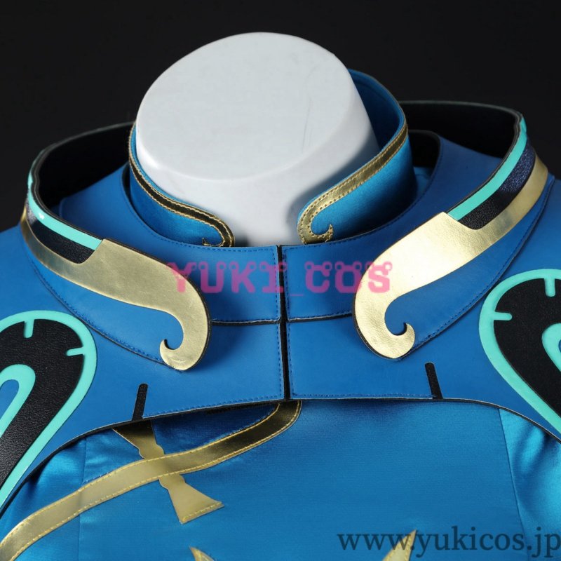 画像4: オーバーウォッチ 2xストリートファイター6　OVERWATCH 2 X STREET FIGHTER 6　Juno Skin Chun-Li　ジュノ　春麗　コスプレ衣装　送料無料 (4)