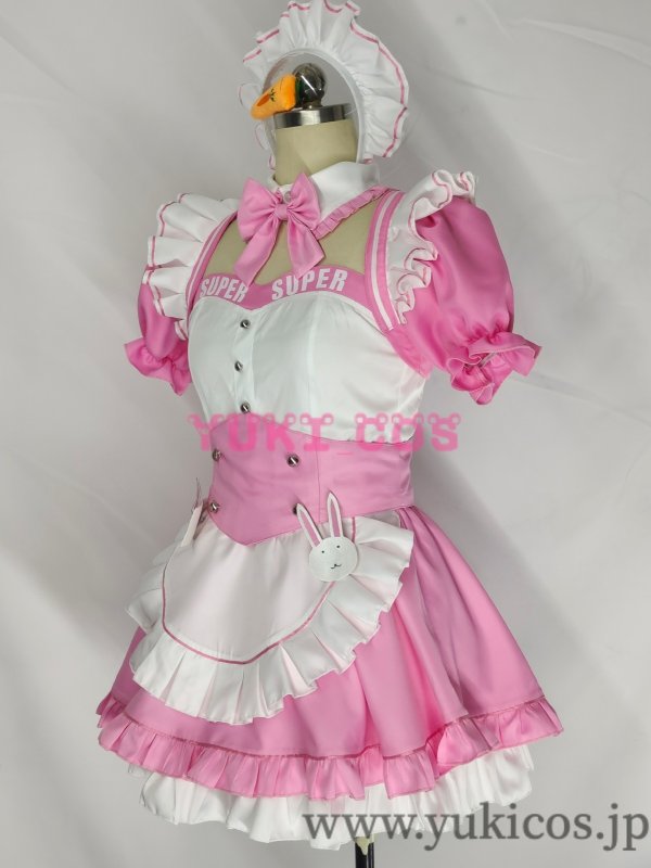 画像3: 勝利の女神:NIKKE　ニケ　スイートメイドコラボカフェ　アリス　メイド服　コスプレ衣装　送料無料 (3)