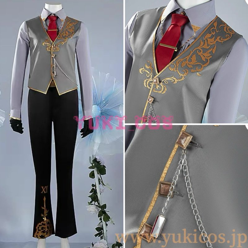 画像11: Vtuber　にじさんじ　ChroNoiR　クロノワ　5周年　葛葉　コスプレ衣装　送料無料 (11)