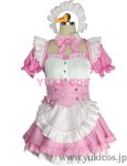 画像1: 勝利の女神:NIKKE　ニケ　スイートメイドコラボカフェ　アリス　メイド服　コスプレ衣装　送料無料 (1)