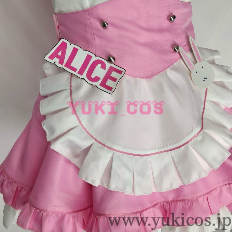 画像7: 勝利の女神:NIKKE　ニケ　スイートメイドコラボカフェ　アリス　メイド服　コスプレ衣装　送料無料 (7)