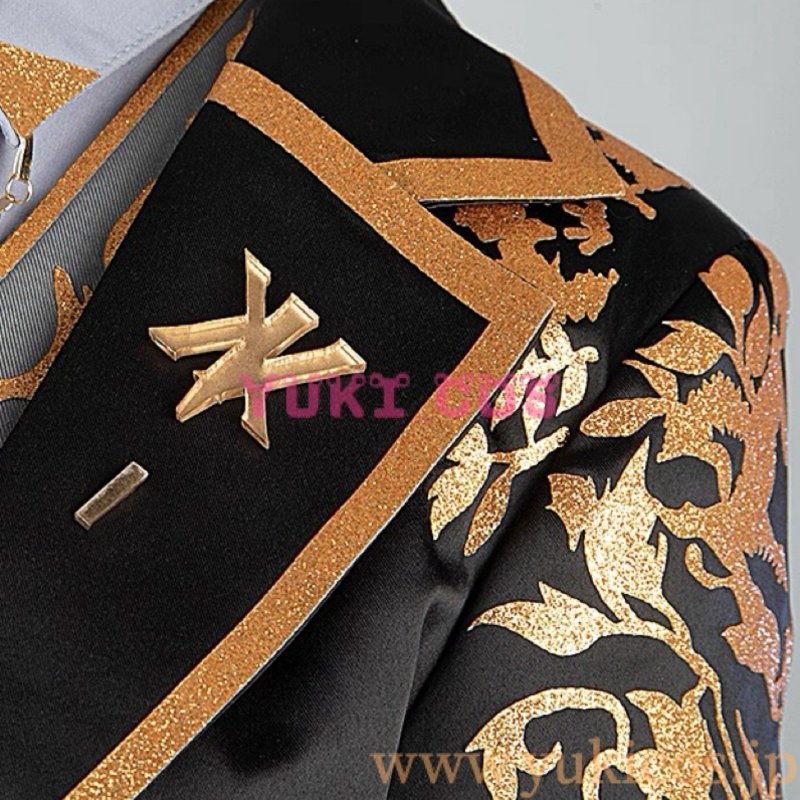 画像5: Vtuber　にじさんじ　ChroNoiR　クロノワ　5周年　葛葉　コスプレ衣装　送料無料 (5)