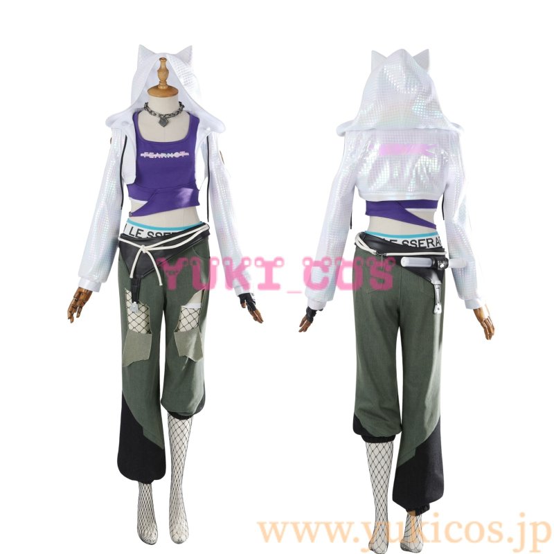画像1: オーバーウォッチ 2 x LE SSERAFIM　Ashe　アッシュ　コスプレ衣装　送料無料 (1)