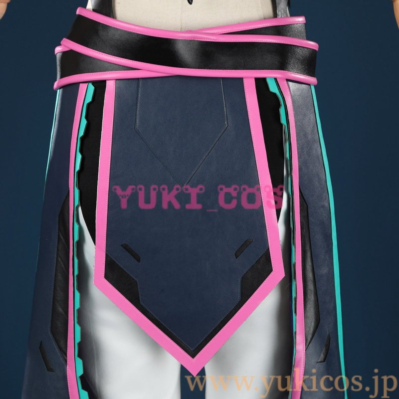 画像9: オーバーウォッチ 2xストリートファイター6　OVERWATCH 2 X STREET FIGHTER 6　Kiriko Skin Juri　　キリコ　ジュリ　コスプレ衣装　送料無料 (9)