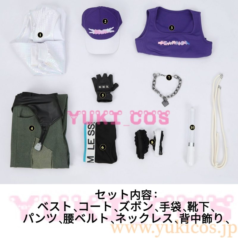 画像2: オーバーウォッチ 2 x LE SSERAFIM　Ashe　アッシュ　コスプレ衣装　送料無料 (2)