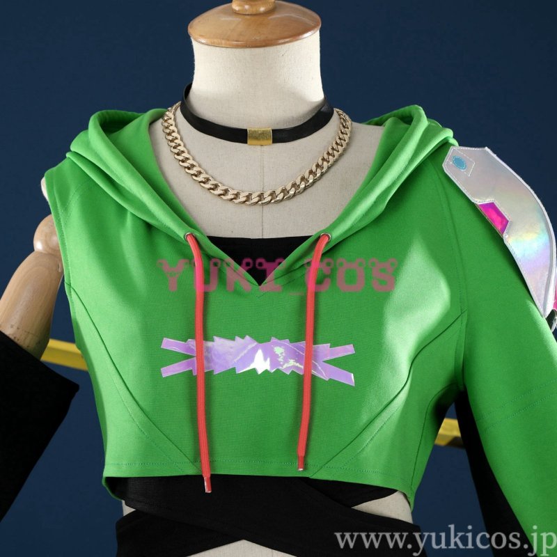 画像4: オーバーウォッチ 2 x LE SSERAFIM　イラリー　コスプレ衣装　送料無料 (4)