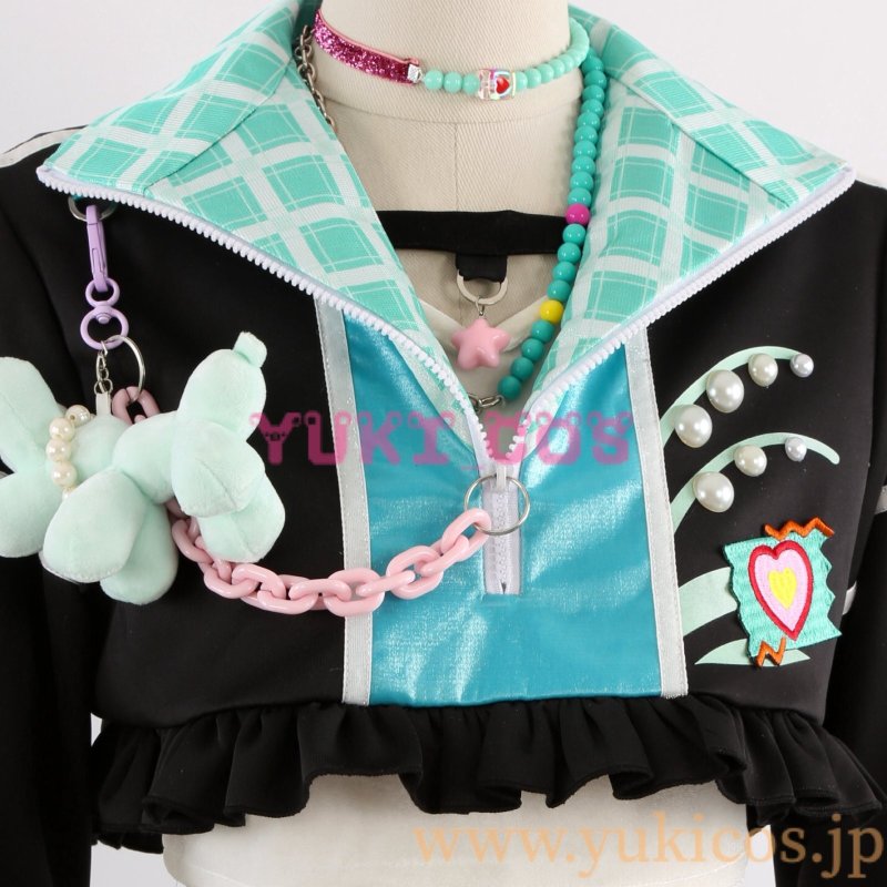 画像4: あんさんぶるスターズ！！Music　あんスタMusic　フィーチャースカウト ライカ編　ポッピン・メイリリー　ライカ　宝丈萊香　才能開花後　コスプレ衣装　送料無料 (4)