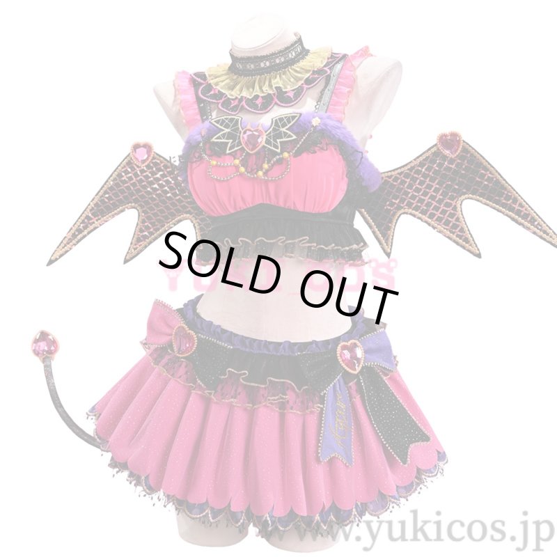 画像4: ラブライブ!　スクールアイドルフェスティバル　Aqours　小悪魔　国木田花丸　コスプレ衣装　送料無料 (4)