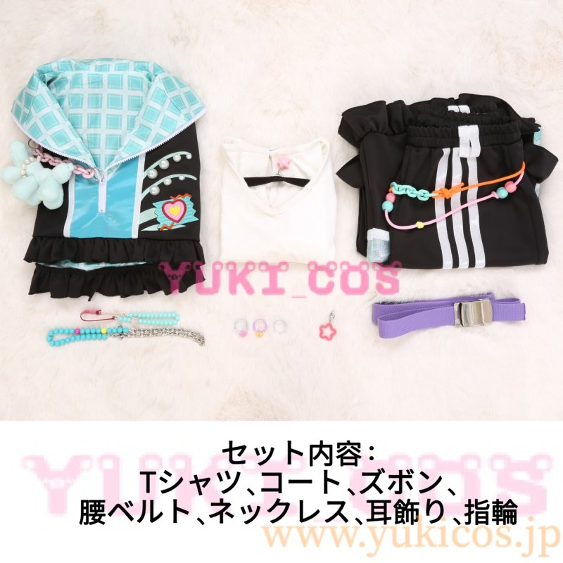 画像2: あんさんぶるスターズ！！Music　あんスタMusic　フィーチャースカウト ライカ編　ポッピン・メイリリー　ライカ　宝丈萊香　才能開花後　コスプレ衣装　送料無料 (2)
