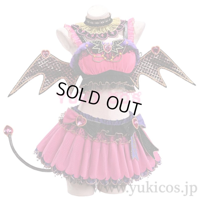 画像1: ラブライブ!　スクールアイドルフェスティバル　Aqours　小悪魔　国木田花丸　コスプレ衣装　送料無料 (1)