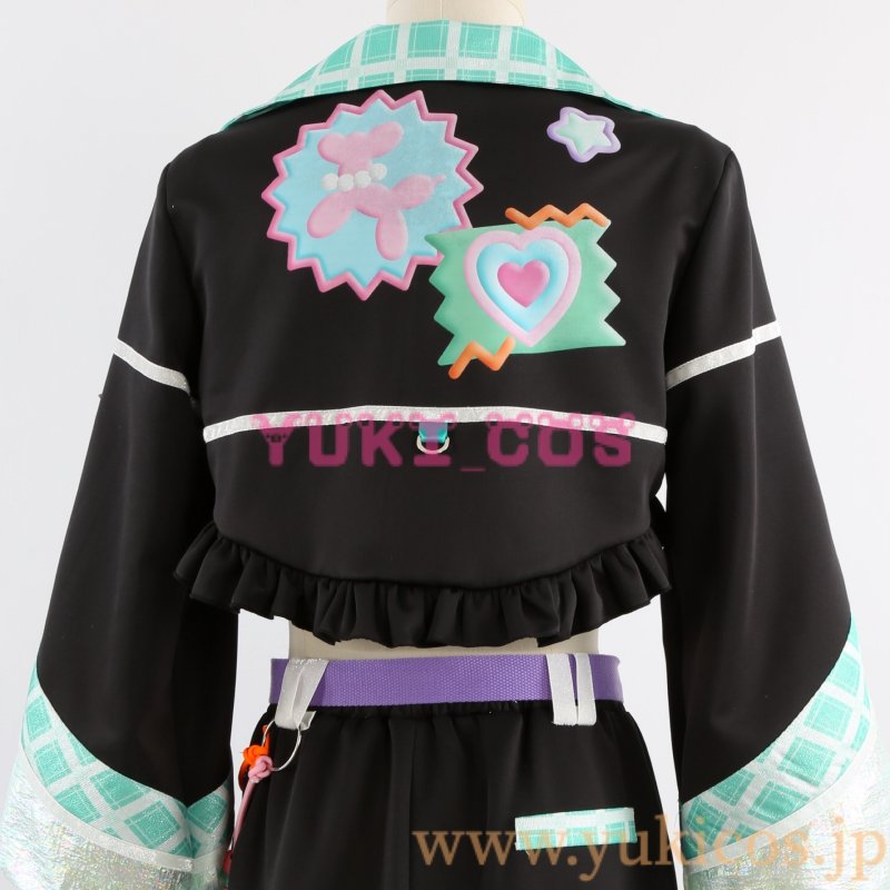 画像9: あんさんぶるスターズ！！Music　あんスタMusic　フィーチャースカウト ライカ編　ポッピン・メイリリー　ライカ　宝丈萊香　才能開花後　コスプレ衣装　送料無料 (9)