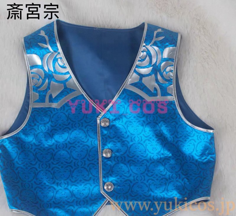 画像8: あんさんぶるスターズ　あんスタ　UNDEAD　青藍人形館　ロマネスク　影片みか　斎宮宗　コスプレ衣装　送料無料 (8)