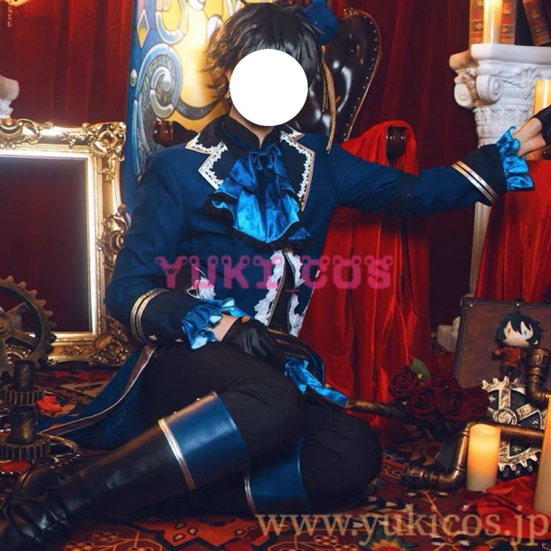 画像10: あんさんぶるスターズ　あんスタ　UNDEAD　青藍人形館　ロマネスク　影片みか　斎宮宗　コスプレ衣装　送料無料 (10)