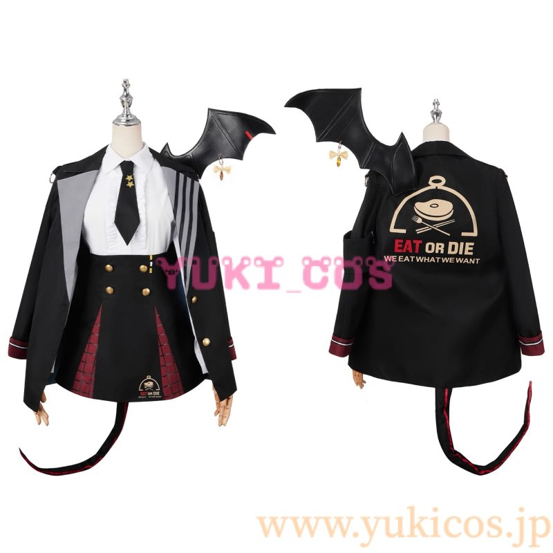 画像1: ブルーアーカイブ　ブルアカ　黒舘ハルナ　くろだてはるな　コスプレ衣装　送料無料 (1)