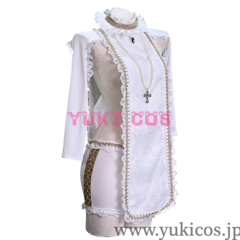 画像3: 娼年ジャンヌ　娼年貞德 　ジャンヌくん　花嫁版　コスプレ衣装　送料無料 (3)