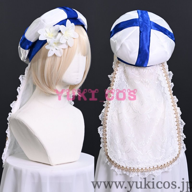 画像9: 娼年ジャンヌ　娼年貞德 　ジャンヌくん　花嫁版　コスプレ衣装　送料無料 (9)