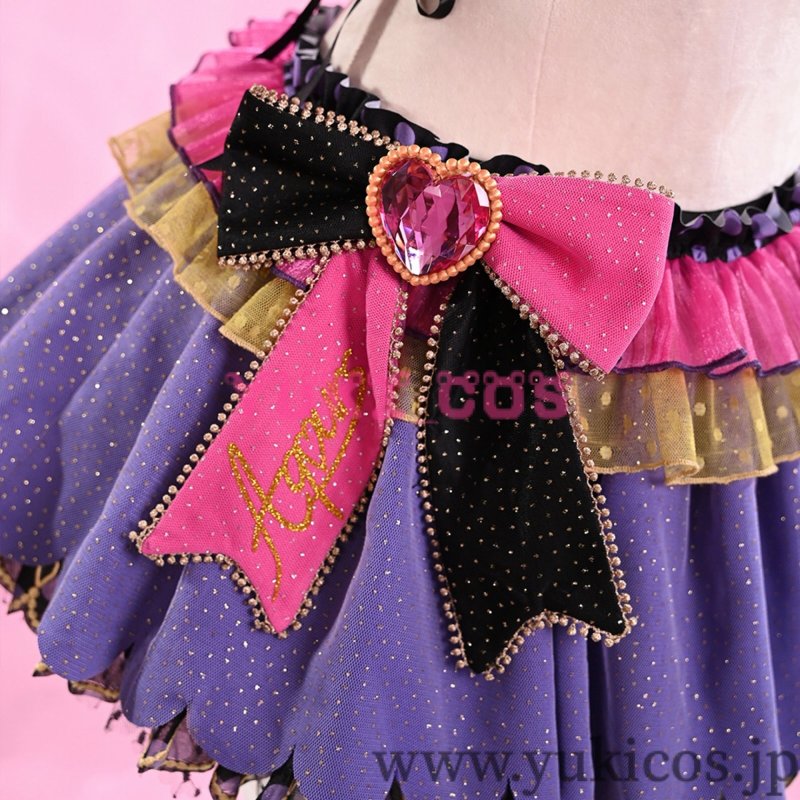 画像7: ラブライブ!　スクールアイドルフェスティバル　Aqours　小悪魔　黒澤ルビィ　コスプレ衣装　送料無料 (7)