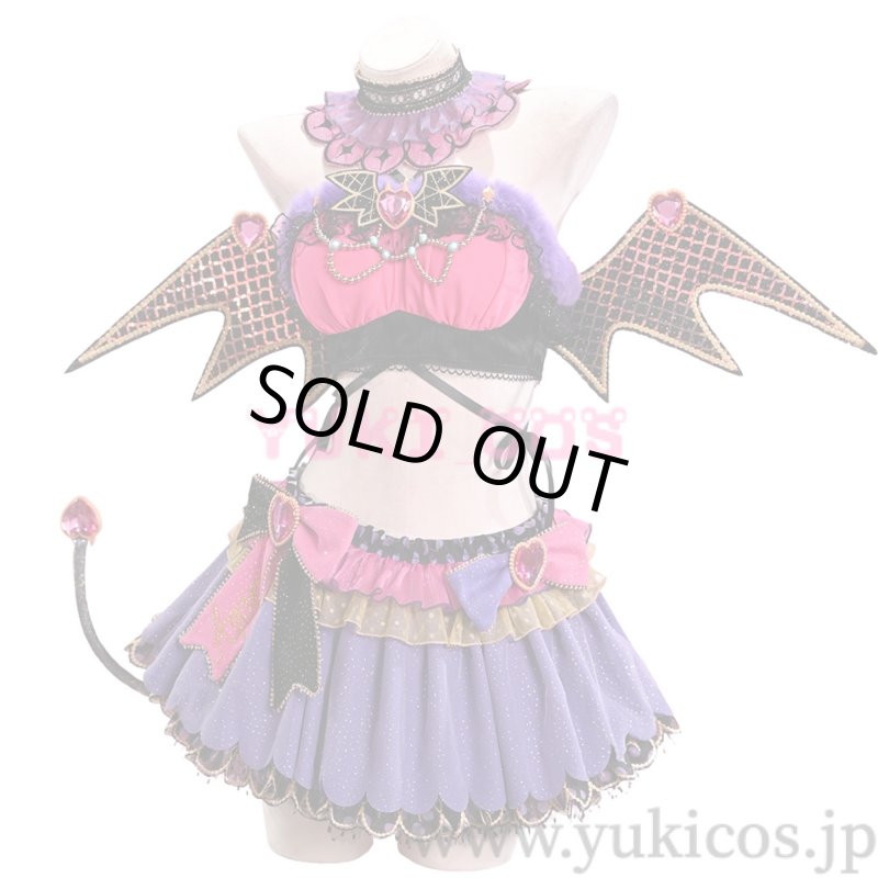画像4: ラブライブ!　スクールアイドルフェスティバル　Aqours　小悪魔　黒澤ルビィ　コスプレ衣装　送料無料 (4)