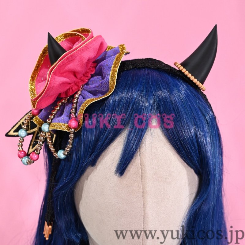 画像13: ラブライブ!　スクールアイドルフェスティバル　Aqours　小悪魔　黒澤ルビィ　コスプレ衣装　送料無料 (13)