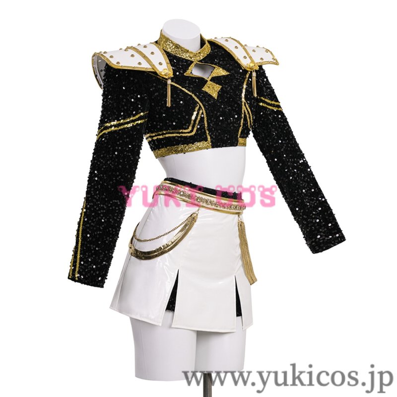 画像4: KPOPガールズ! デーモン・ハンターズ　KPop Demon Hunters　ゾーイ　Golden 　コスプレ衣装　送料無料 (4)