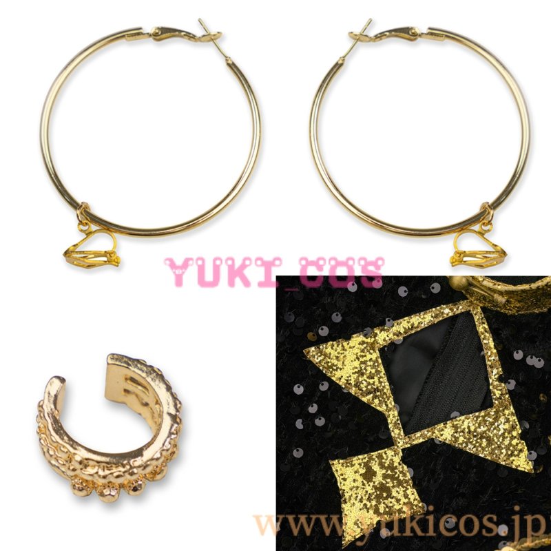 画像12: KPOPガールズ! デーモン・ハンターズ　KPop Demon Hunters　ゾーイ　Golden 　コスプレ衣装　送料無料 (12)