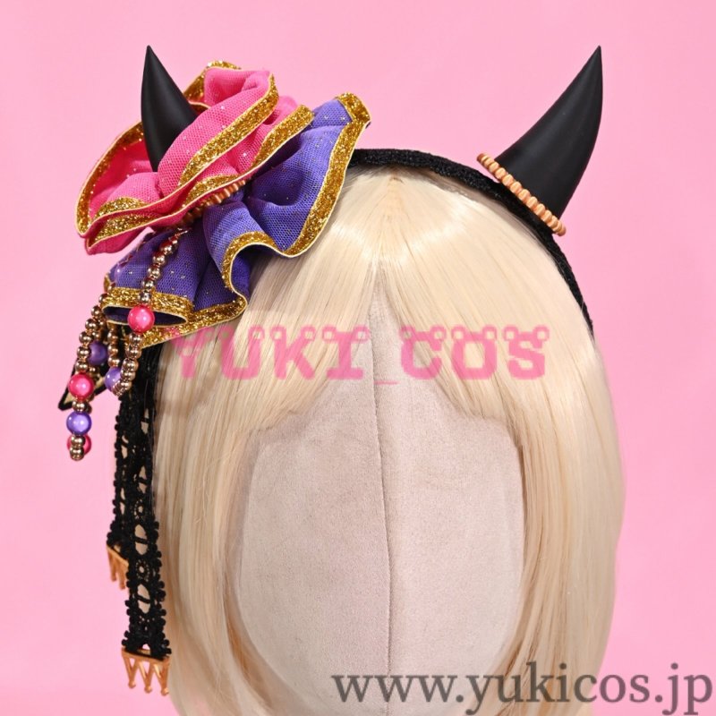 画像13: ラブライブ!　スクールアイドルフェスティバル　Aqours　小悪魔　小原鞠莉 　コスプレ衣装　送料無料 (13)