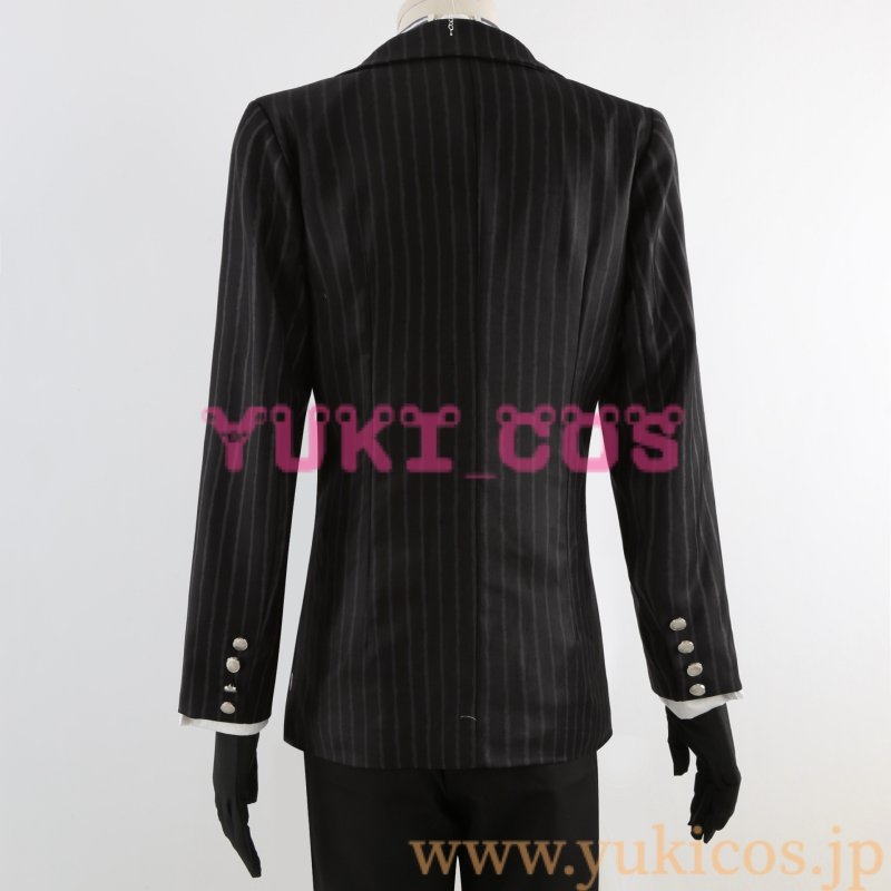 画像9: ツイステッドワンダーランド　ツイステ　Lost in the Book with Tim Burton's The Nightmare Before Christmas　始まりのハロウィン　ナイトメアハロウィン2024　Trey Clover　トレイ・クローバー　トレイ　コスプレ衣装　送料無料 (9)