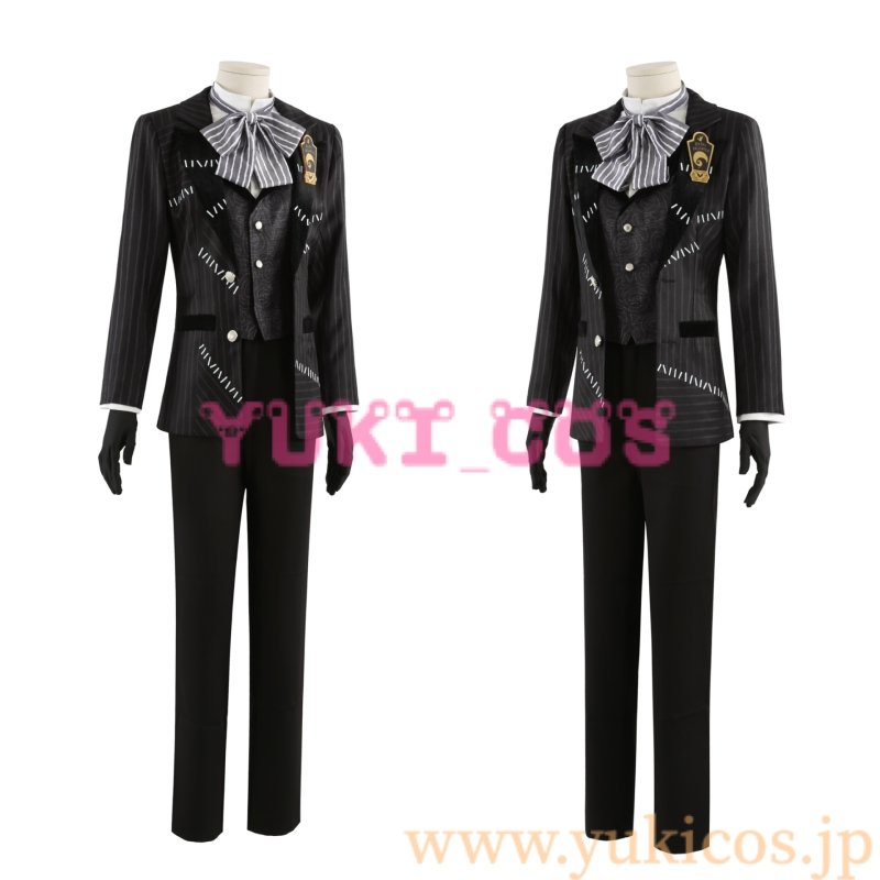 画像3: ツイステッドワンダーランド　ツイステ　Lost in the Book with Tim Burton's The Nightmare Before Christmas　始まりのハロウィン　ナイトメアハロウィン2024　Trey Clover　トレイ・クローバー　トレイ　コスプレ衣装　送料無料 (3)